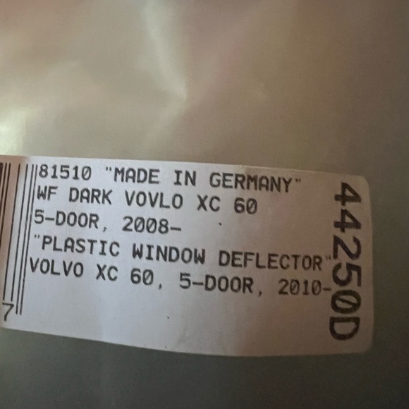 Weather Tech Window Wind Deflectors - Picture 6 of 6